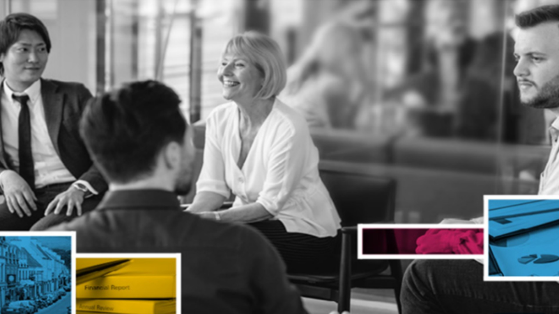 People sitting in a room