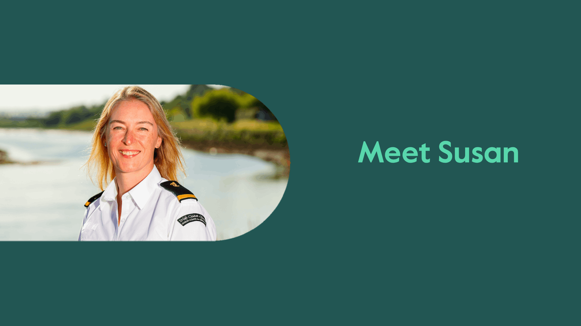 Susan trainee watch officer with the Irish Coast Guard