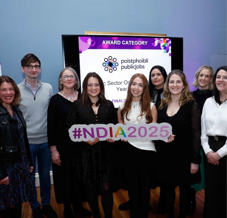 publicjobs employees pictured with award finalists 